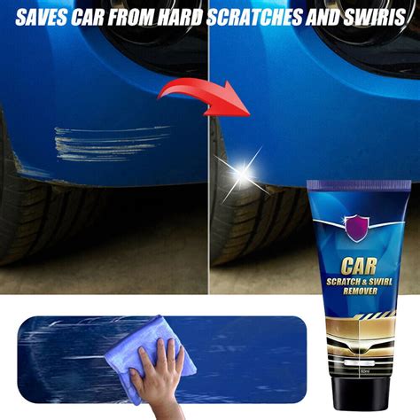 Magic washcloth to remove scratches from car